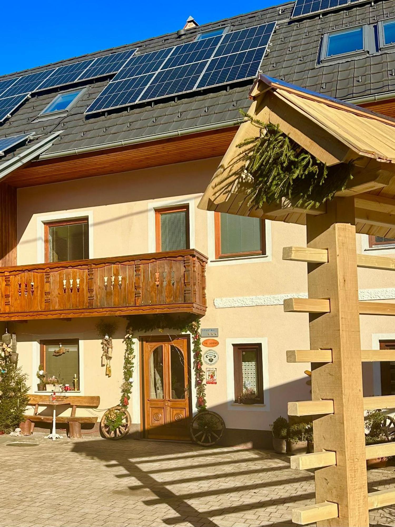 Guesthouse Sabine - Pr' Skminc Bohinjska Bela Buitenkant foto